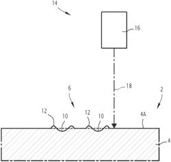 METHOD FOR MANUFACTURING A COATED NUCLEAR REACTOR COMPONENT HAVING A MARKING