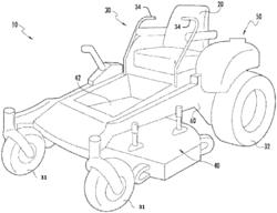 Drive assembly for lawn care vehicle