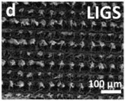 Method for printing objects having laser-induced graphene (LIG) and/or laser-induced graphene scrolls (LIGS) materials