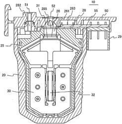 Piezoelectric valve and method for manufacturing piezoelectric valve