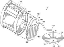 Collapsible canister for use with reduced pressure therapy device