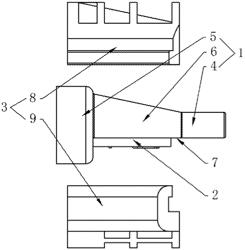 Heating device for hot melt glue gun