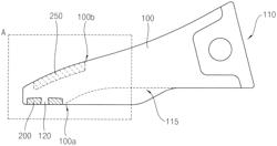 Construction machine bucket part and manufacturing method therefor