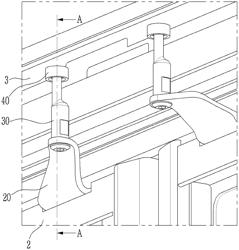 Swing-in type door structure of vehicle