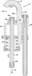 Spring loaded ground clamp