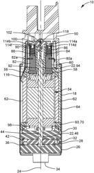 Fluid pump and brush spring retainer thereof