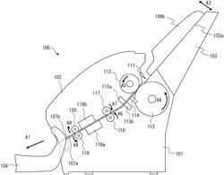 Medium conveying apparatus to detect multi-feed based on continuous overlap portion