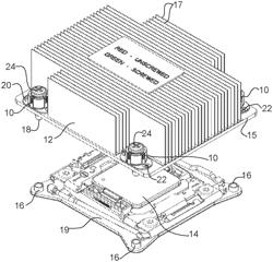 Heatsink with visual installation indicator