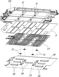 High-voltage battery-mounting structure for vehicle