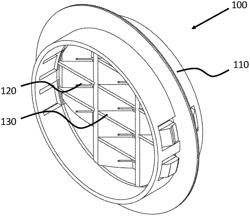 Franclamp wire management system and device