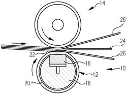 PRESS COVER FOR A SHOE PRESS OR TRANSPORT BELT WITH IMPROVED HYDROPHOBICITY