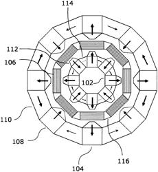 Non-cogging high efficiency electric generator