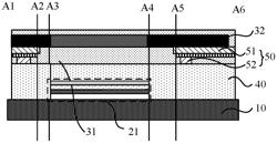 Display panel and display device for thinning a thickness of a display