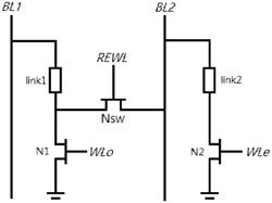 FUSE LINK PROGRAMMING CELL, PROGRAMMING CIRCUIT, CONTROL CIRCUIT, AND ARRAY