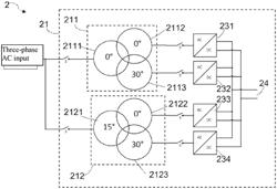 DISTRIBUTED PHASE-SHIFTING TRANSFORMER POWER SUPPLY SYSTEM