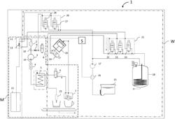 Beverage preparation device with a milk system