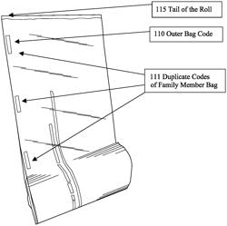 Materials management bag and system and method for tracking