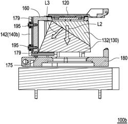 Heat dissipation device for projector