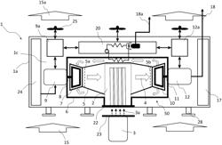 POWER CONVERSION SYSTEM INCLUDING ENGINE AND HEAT EXCHANGER