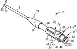 Hemostasis valve-equipped indwelling needle and indwelling needle assembly