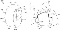 Airbag holding cover and vehicle airbag device