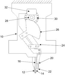 Wire bonding system including a wire biasing tool