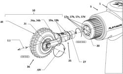 Constrained and Repositionable Percussive Massage Device Tool and Tool Receiver