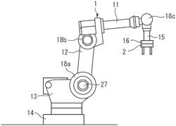 ABNORMALITY DETECTION DEVICE WHICH DETECTS ABNORMALITIES IN POWER TRANSMISSION MECHANISM FOR TRANSMITTING ROTATIONAL FORCE OUTPUTTED BY MOTOR