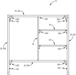 Collapsible utility scaffold