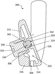 GOLF CLUB HAVING A DAMPING ELEMENT FOR BALL SPEED CONTROL