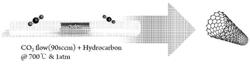 CARBON NANOTUBE MANUFACTURING METHOD AND CARBON NANOTUBE MANUFACTURED USING CARBON DIOXIDE