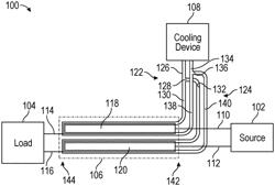 Liquid cooled charging cable system