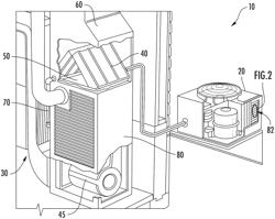 Double wave fin plate for heat exchanger