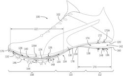 ARTICLE OF FOOTWEAR HAVING A SOLE PLATE