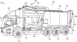 REFUSE VEHICLE WITH A HOPPER FILL SENSOR