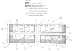 METHOD FOR CONSTRUCTING A CONCRETE FLOOR IN A MULTISTOREY BUILDING