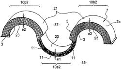 3D thermoformed element