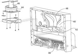 REFRIGERATION SYSTEM STATOR MOUNT