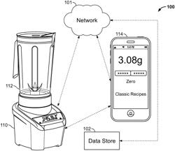 Food preparation appliance for use with a remote communication device