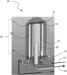 Filter system and replaceable filter cartridge