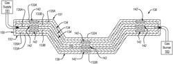 Method for forming non-bonded regions in multi-layered metallic armor