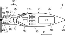 Electric propulsion system of an aircraft