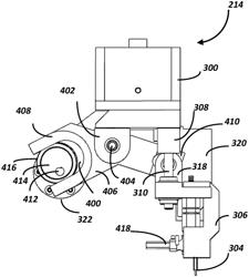 Needle actuator for cartridge filling machine