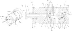 Fluid splitter in a fluid end or plunger pump