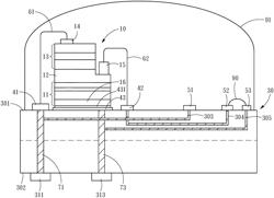 Vertical light emitting diode chip package with electrical detection position