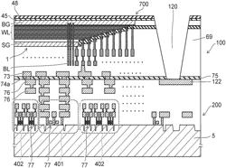 Semiconductor memory device including integrated control circuit and solid-state drive controller