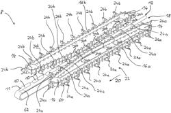 SEPARATING DEVICE, RELATED CRIMPING ELEMENT, AND METHOD