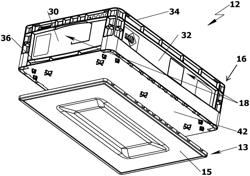 SYSTEMS AND METHODS OF MANUFACTURING CONTAINERS FROM POLYMERIC MATERIALS WITH UNWARPED INTERNAL PARTITION