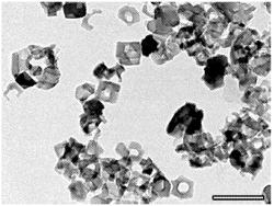 CALCIUM CARBONATE WITH CONTROLLED PARTICLE MORPHOLOGY, METHOD FOR PRODUCING THE SAME, AND CRYSTAL GROWTH METHOD