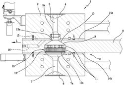 FILTER DEVICE FOR FILTERING EXTRUDED POLYMERS AND CLEANING METHOD